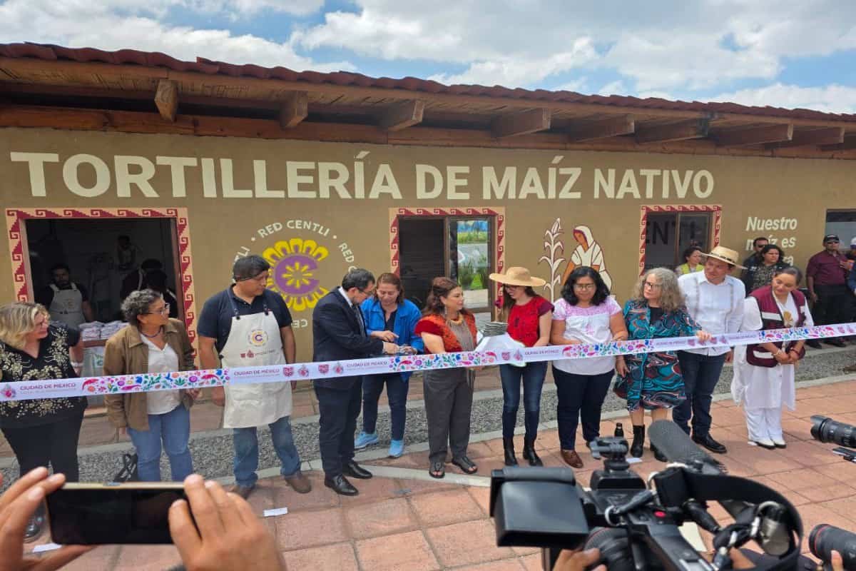 Inauguración Red Centli tortillería