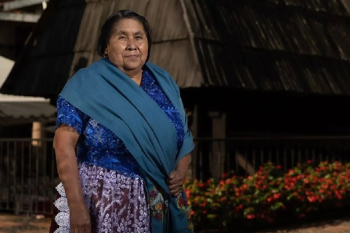 Cocinera tradicional de Michoacán