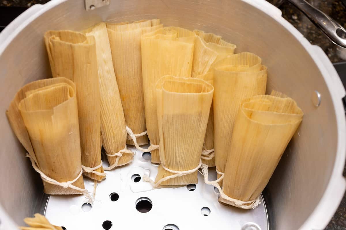 recalentar tamales en casa