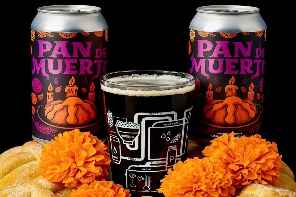 Cerveza sabor a pan de muerto 