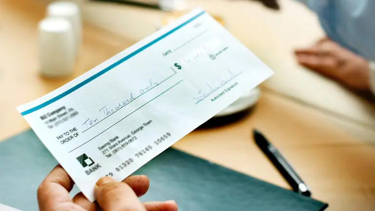 cheque