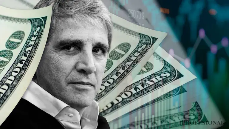 Caputo advierte cuál sería el verdadero precio del dólar "si el BCRA no comprara u$s100 millones por día"