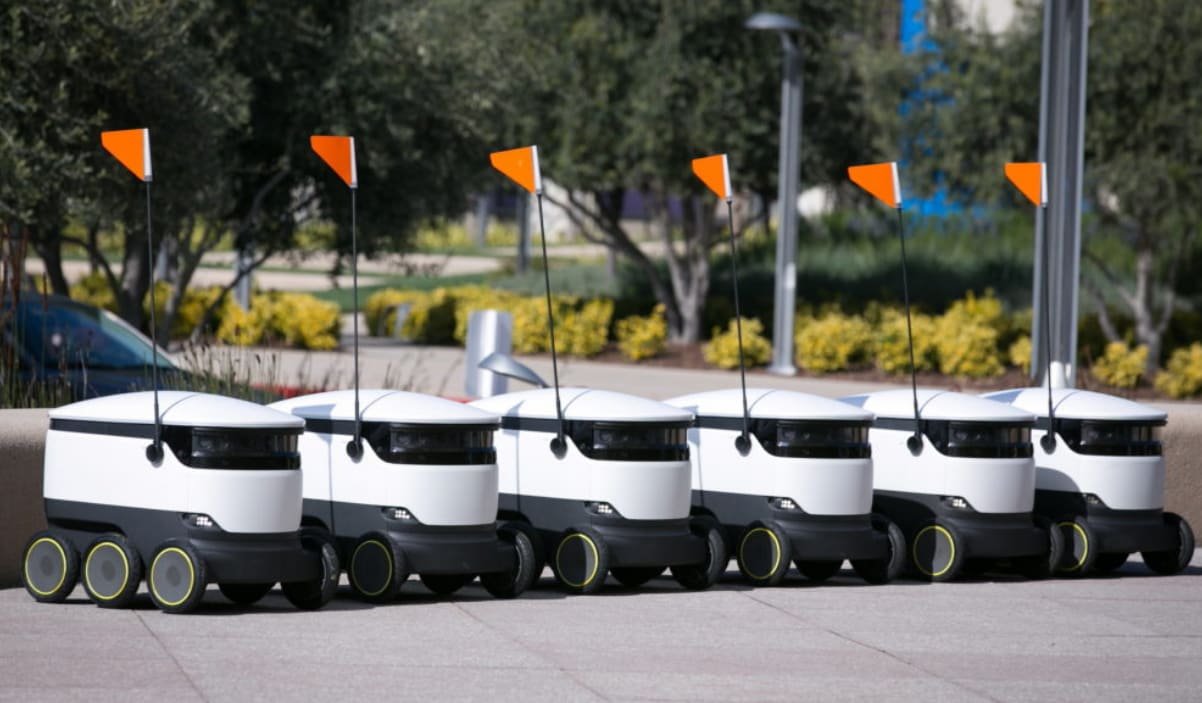 Empresas comenzarían a usar robots para repartos en la Ciudad de Buenos Aires.