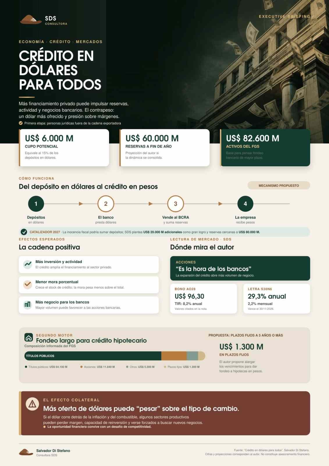 El impacto de los nuevos préstamos en dólares en el mercado
