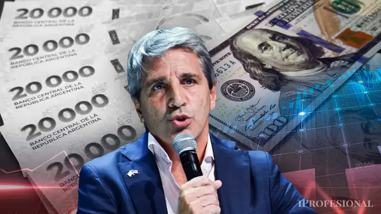 Caputo renovó el 75% de una letra atada al dólar y despejó vencimientos por $5 billones