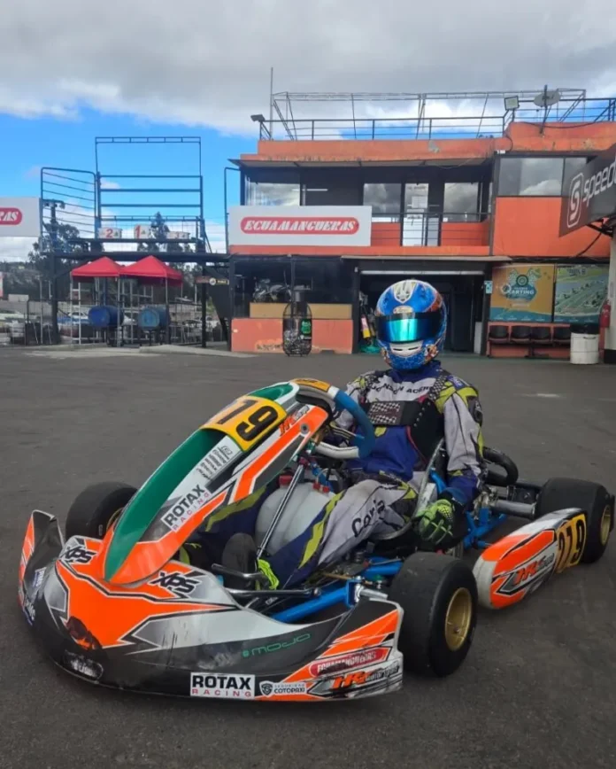 Javier Fernández corre el pre-sudamericano de Karting en Ecuador